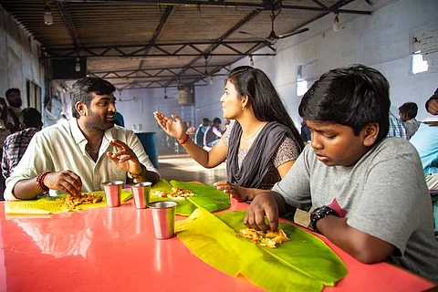 Watch: Vijay Sethupathi and son Surya mock fight for 'Sindhubaadh'