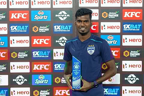 Bengaluru FC striker Sivasakthi Narayanan