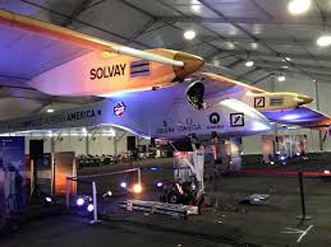 When the world's first solar powered aircraft landed in Ahmedabad