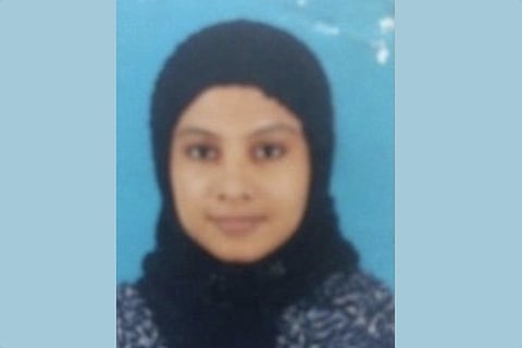 A photo of Sonia Sebastian alias Ayisha who left India after joining ISIS
