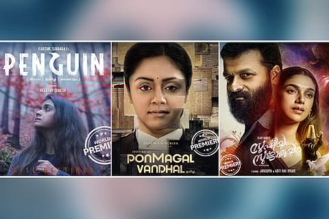 south indian films poster collage