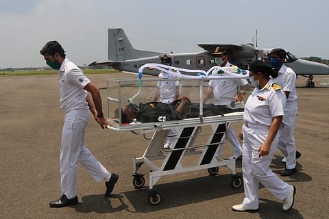 Indian Navy builds evacuation pod to airlift COVID-19 patients during emergency