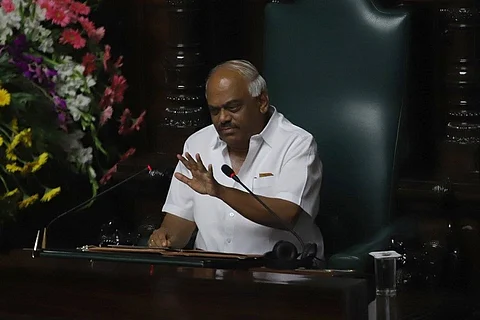 Callous Karnataka Speaker compares himself to rape survivor, MLAs laugh