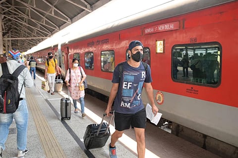 Special passenger trains during lockdown