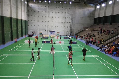 Indoor stadium