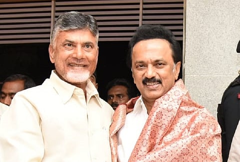 Need to unite despite differences: Andhra CM Naidu after meeting DMK’s Stalin