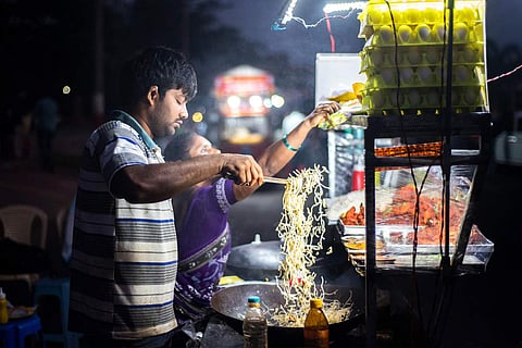 Representative image of a street food vendor