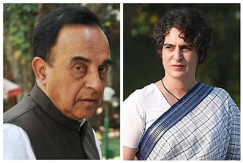 Dear Subramanian Swamy, your words on Priyanka Gandhi and mental illness are toxic
