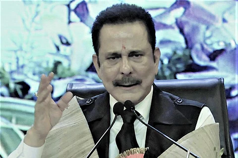 Sahara group chief Subrata Roy
