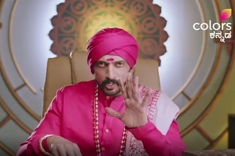 Actor Sudeep in promo for Bigg Boss Kannada season 8