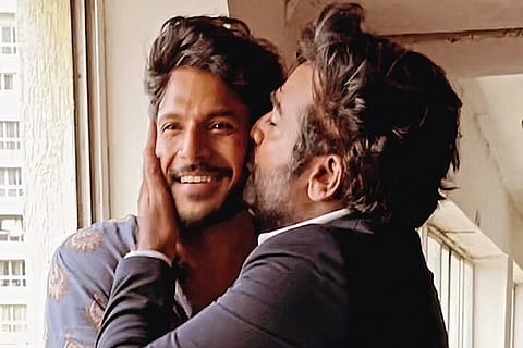 Actors Vijay Sethupathi and Sundeep Kishan