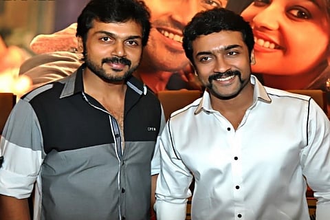 Karthi hopes to team up with brother Suriya soon