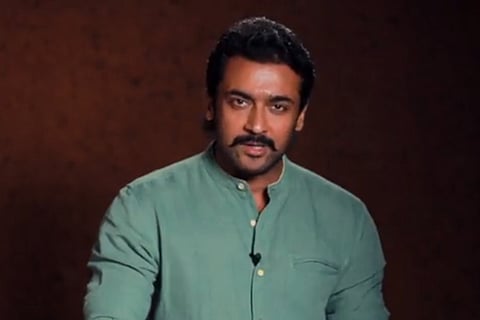 Screenshot from the suicide prevention video