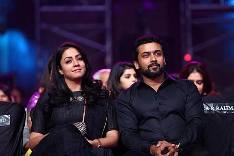 Jyotika and Suriya