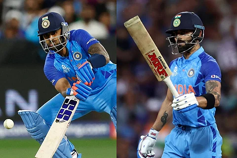 Suryakumar Yadav and Virat Kohli