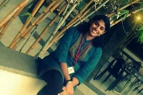 Swathi, a techie with Infosys who was hacked to death on the platform of Nungambakkam railway station in Chennai