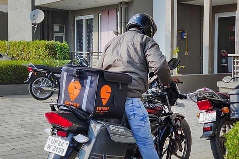 Swiggy delivery person