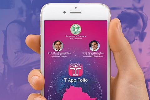 Telangana govt’s m-governance push: Launches ‘T App Folio’, state’s official app