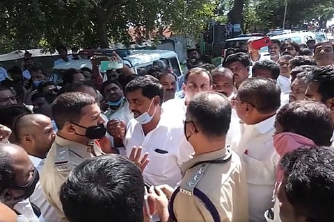 Tension in Andhra's Chittoor as TDP and YSRCP workers clash