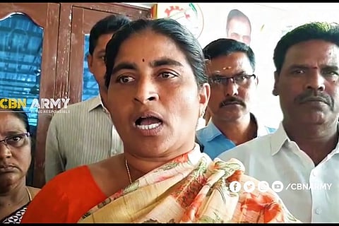 TDP woman held for alleged derogatory remarks on YSRCP Min in Andhra, triggers row