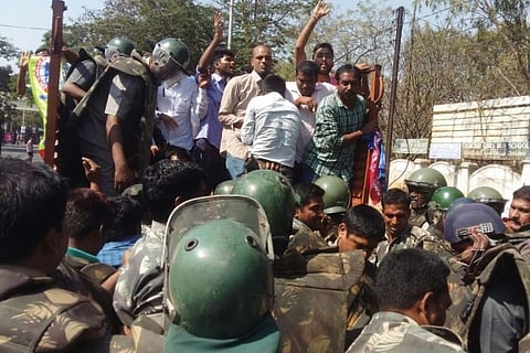 TJAC calls Kodandaram detention 'black day in Telangana', sporadic protests in Hyderabad