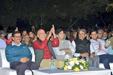 Kejriwal, Sitaram Yechury and several others attend TM Krishna's concert in Delhi