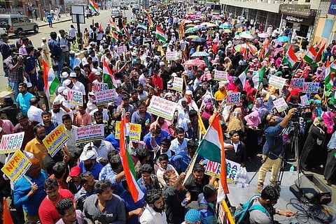 Chennai police book 2,500 people for anti-CAA protest amidst coronavirus fears