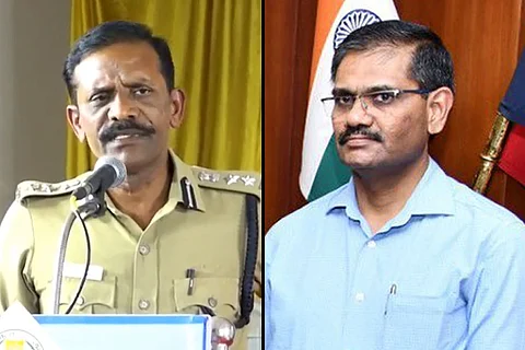 IPS officers Pakalavan and Easwaramoorthy