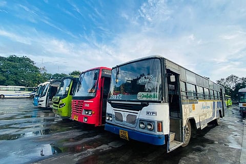 TSRTC buses