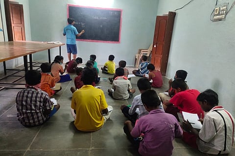 Students of Telangana welfare residential schools have started a new learning initiative during the pandemic