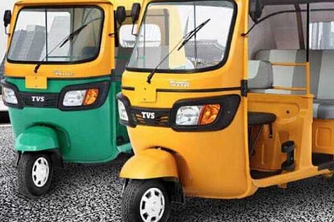 TVS Motor gets approval for patent on its hybrid 3-wheeler