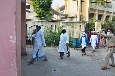 Foreigners who had attended the Tablighi Jamaat event in Delhi