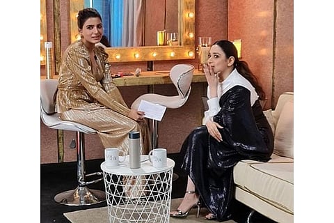 Tamanaah and Samantha on 'Sam Jam'