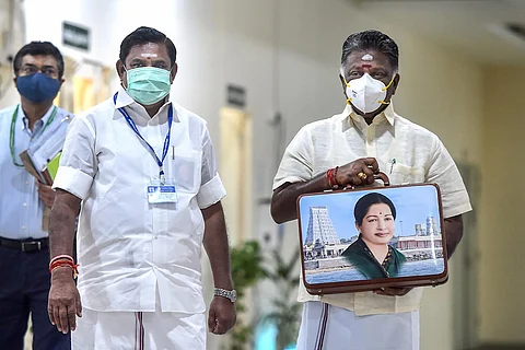 Tamil Nadu CM EPS and Deputy CM OPS