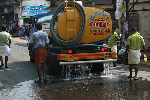 ‘Kochi will face water crisis if more supply points not set up’: Tanker lorry associations