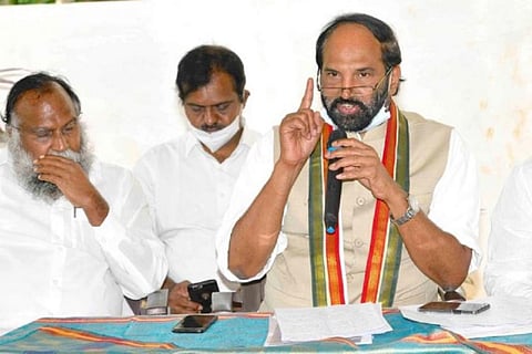 Telangana Pradesh Congress Committee (TPCC) President Uttam Kumar Reddy