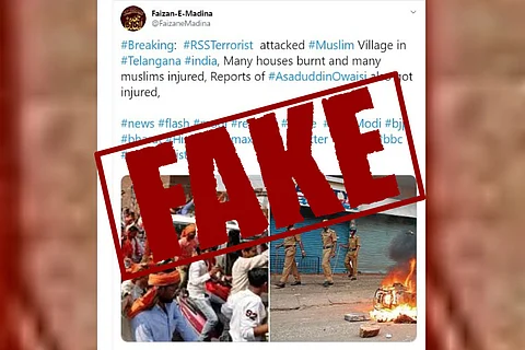 'RSS attacked Muslim village in Telangana' alleges tweet, cops debunk claim
