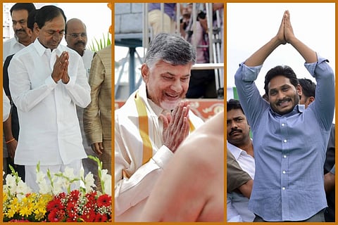 Hindu vote bank is means to retain power?  Why Telugu politicians are hobnobbing with seers