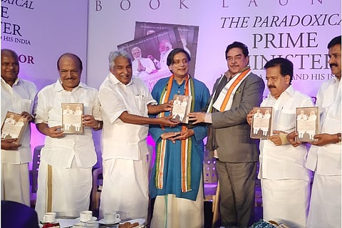 ‘Is PM paradoxical or absurd?’: Shatrughan Sinha at Shashi Tharoor book launch