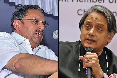 K Muraleedharan and Shashi Tharoor