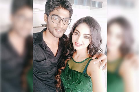 Tharshan and Sanam Shetty