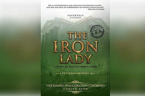 ‘The Iron Lady’ of Tamil Nadu: Poster of biopic on late CM Jayalalithaa released