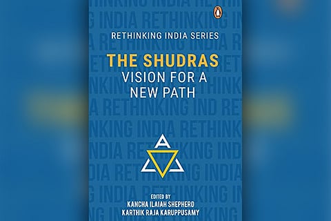 Blue book cover of The Shudras: Vision for a New Path