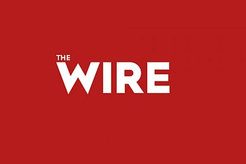 The logo of independent news website The Wire