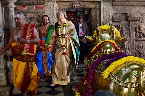 British PM visits Bengaluru, traffic snarls follow suit