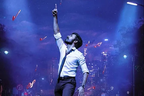 Dhanush in new poster from Thiruchitrambalam