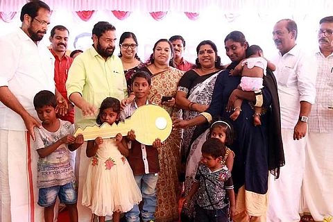 Kerala woman and her 6 kids who were saved from abusive husband get house