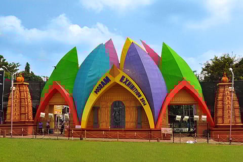 File image of Thrissur Pooram exhibition