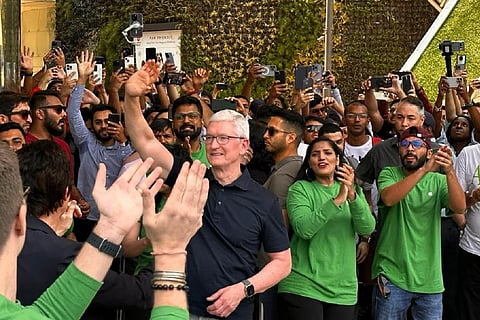 Tim Cook in India