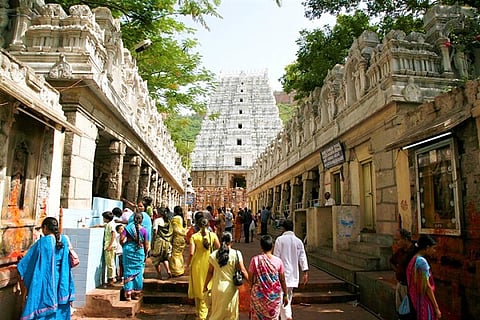 The Sri Venkateswara temple managed by the Tirumala Tirupati Devasthanam